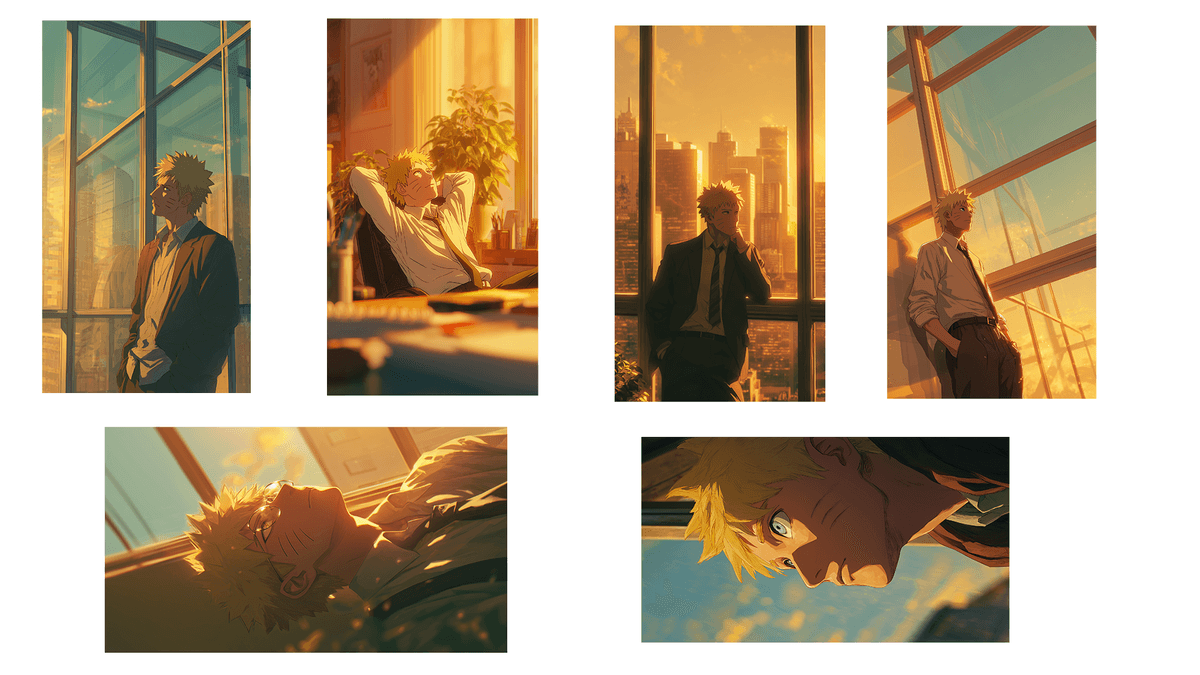Naruto office look