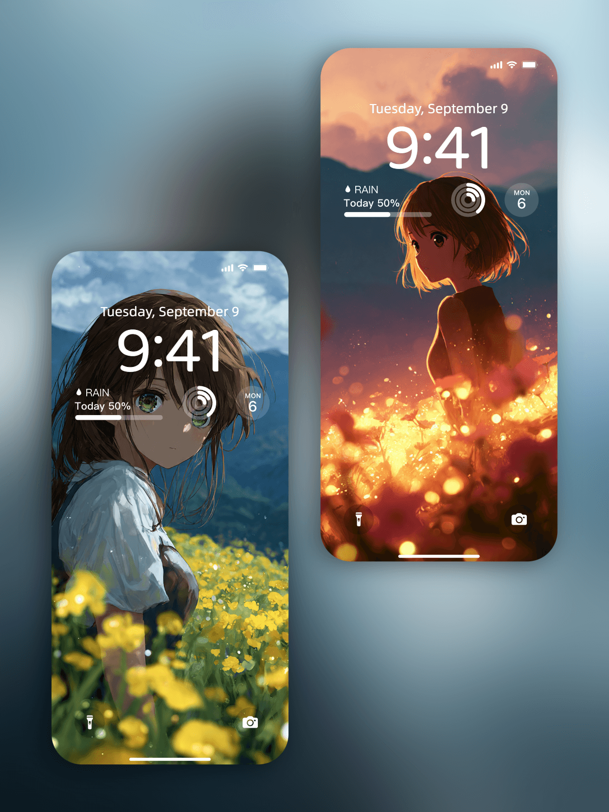 Glowing Eyes Girl &ndash; Pack de Wallpapers y Videos