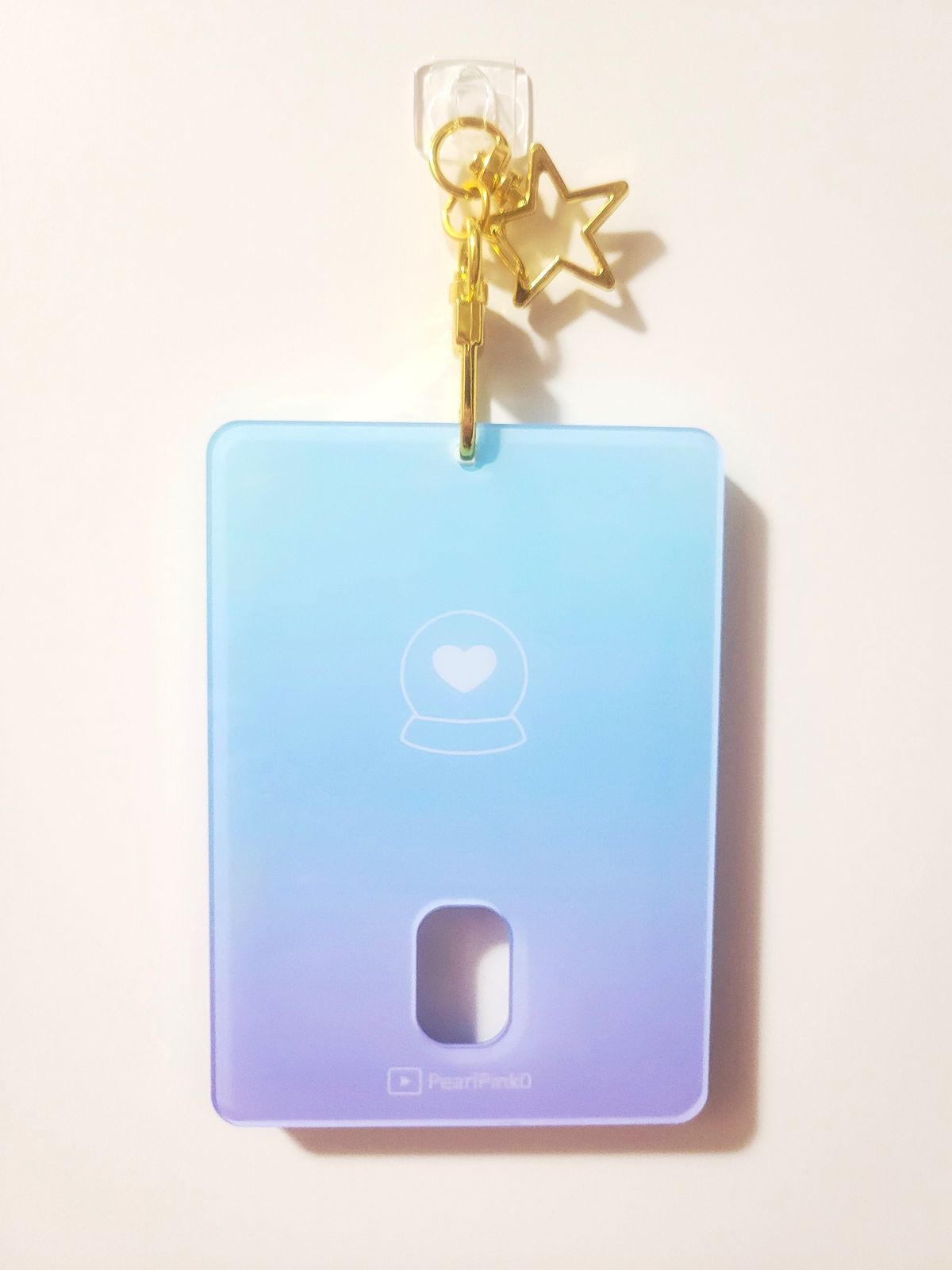 Stars Photocard Holder Keychain