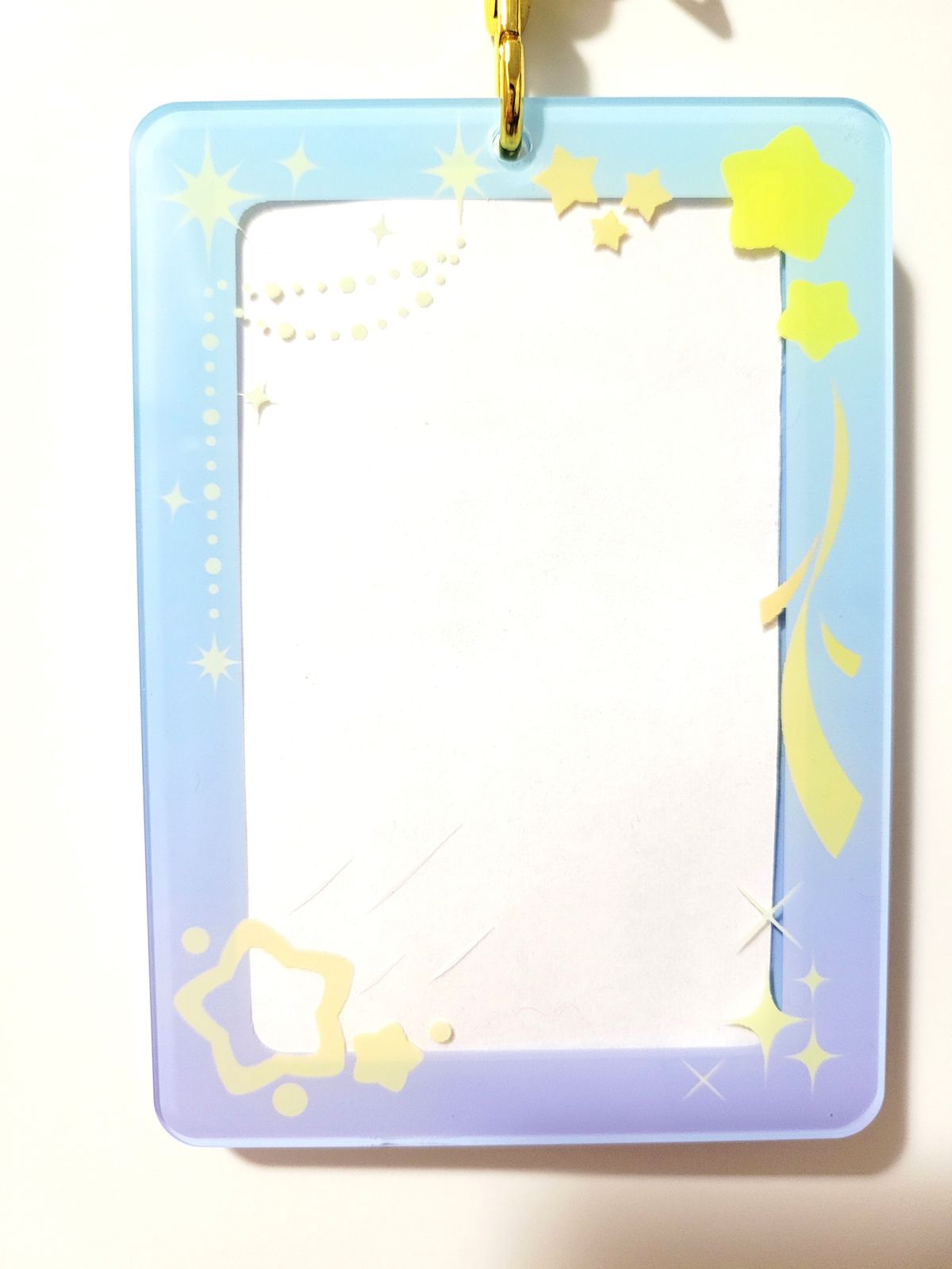 Stars Photocard Holder Keychain