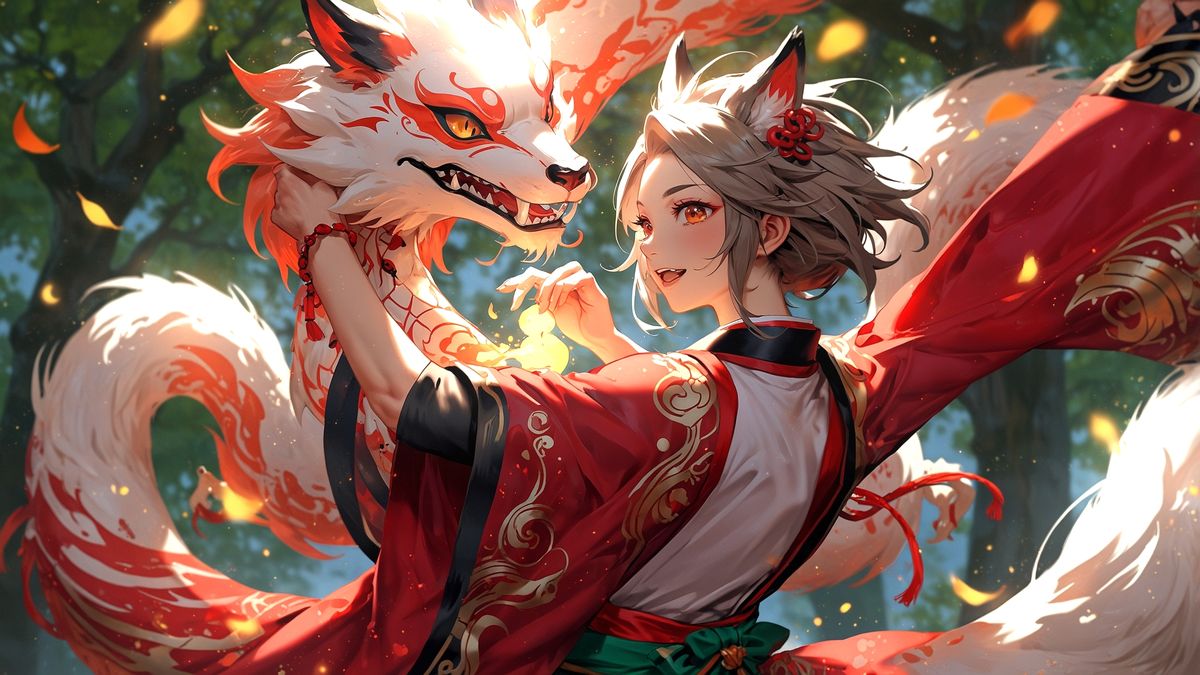 [Wallpaper] Yokai Dance