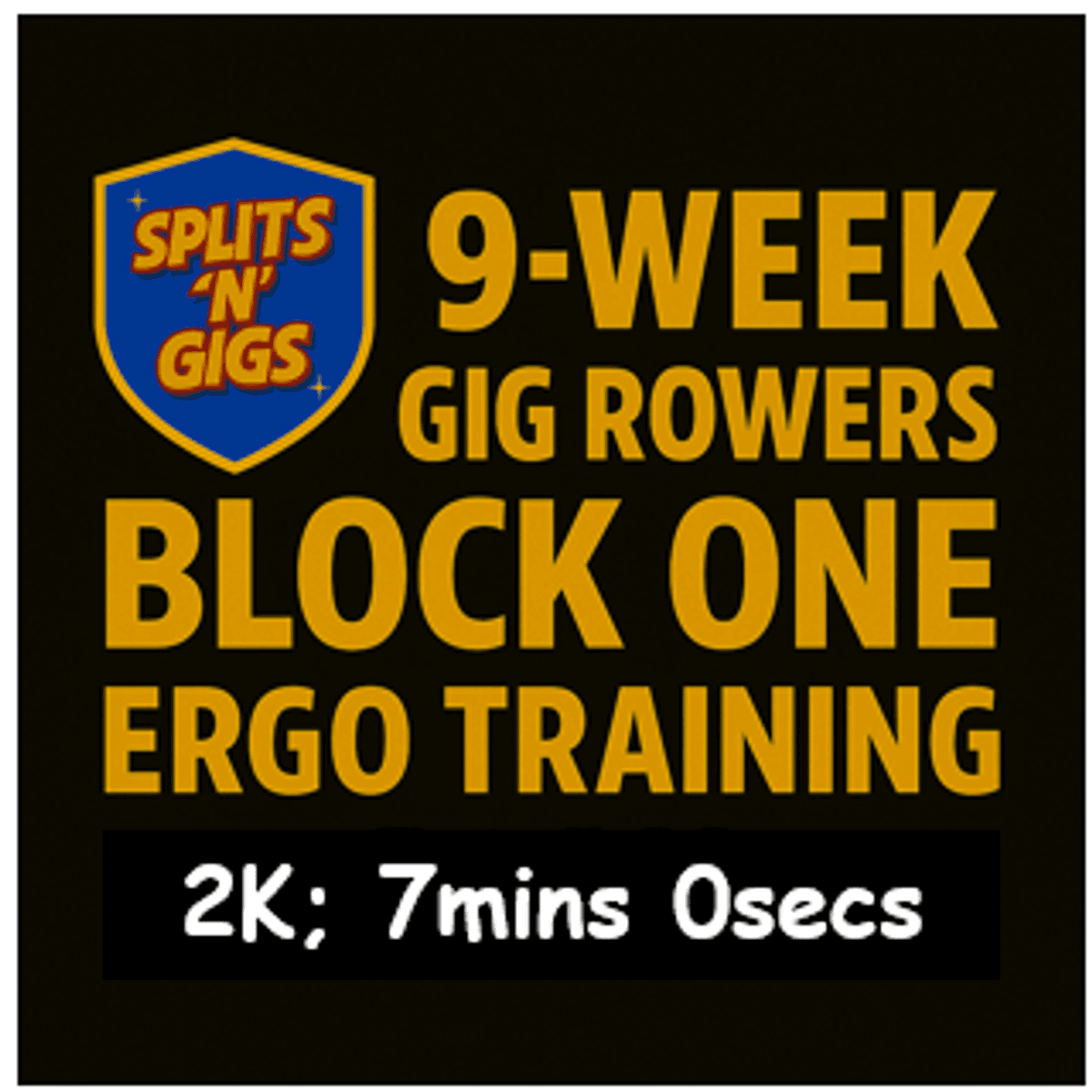 7min 00s 2K - Ergo Plan Block 1