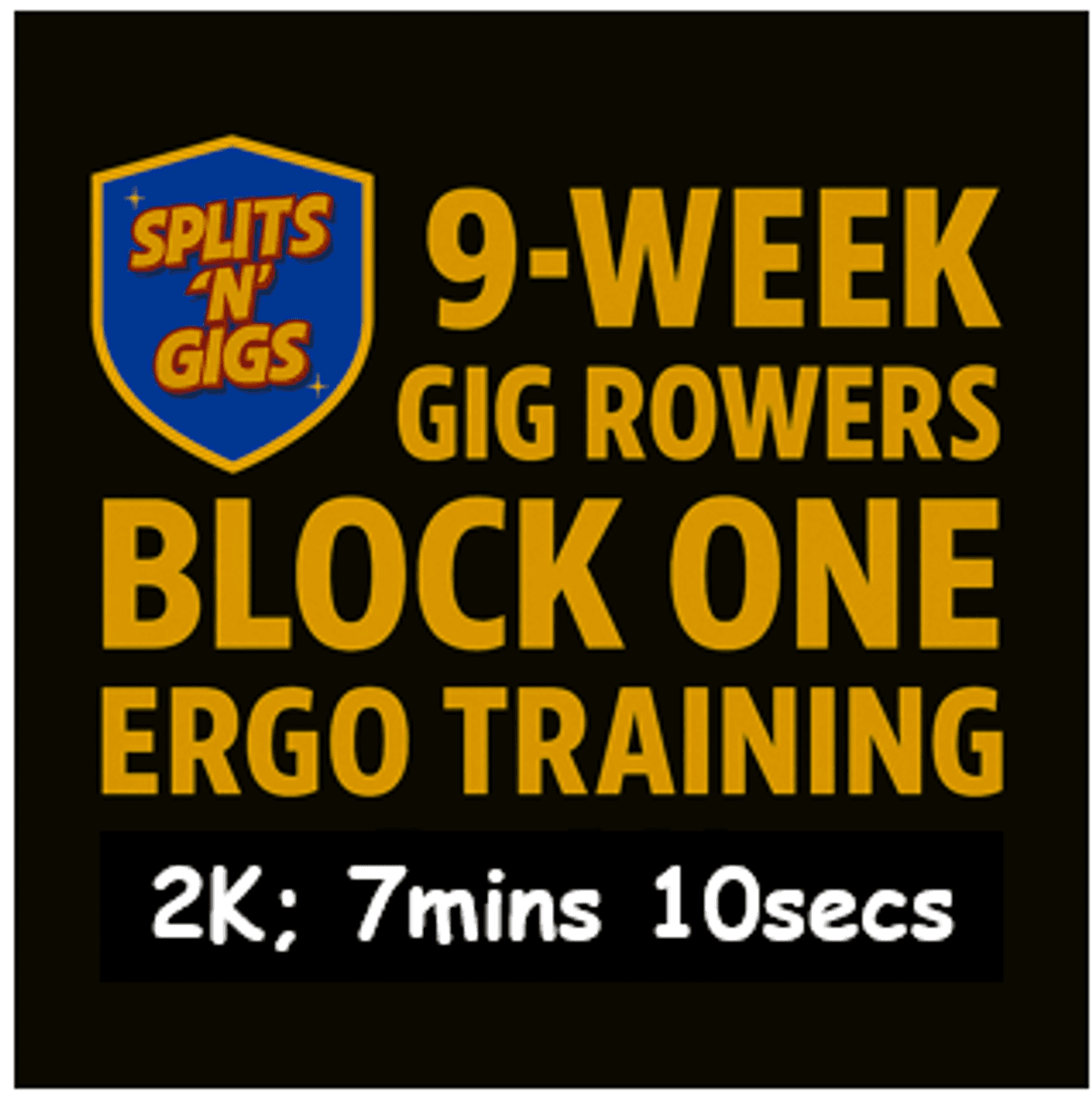 7min 10s 2K - Ergo Plan Block 1