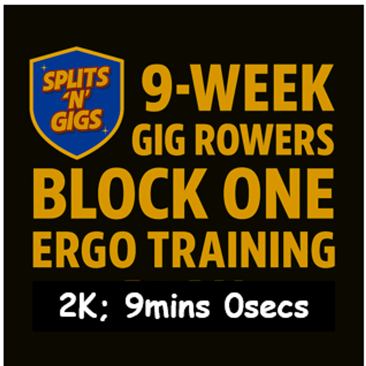 9min 00s 2K - Ergo Plan Block 1