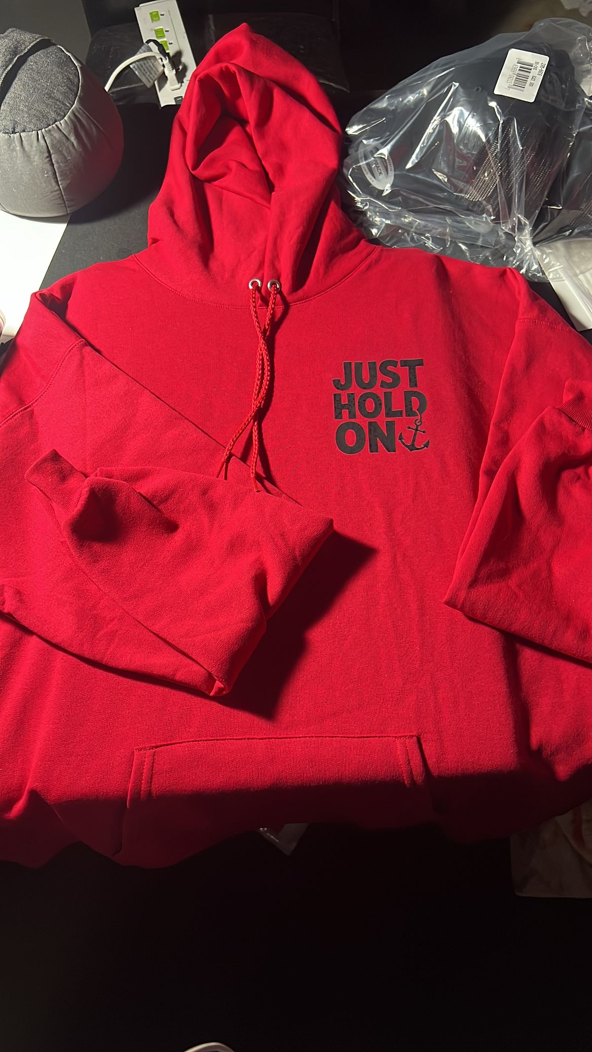 Exclusive Just Hold On Printed sweatshirt