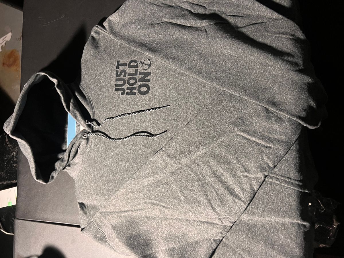 Exclusive Just Hold On Printed sweatshirt