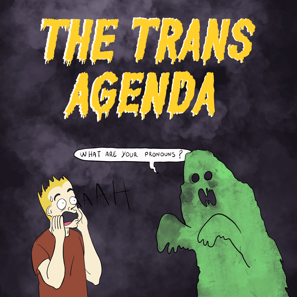 Drawing - The Trans Agenda