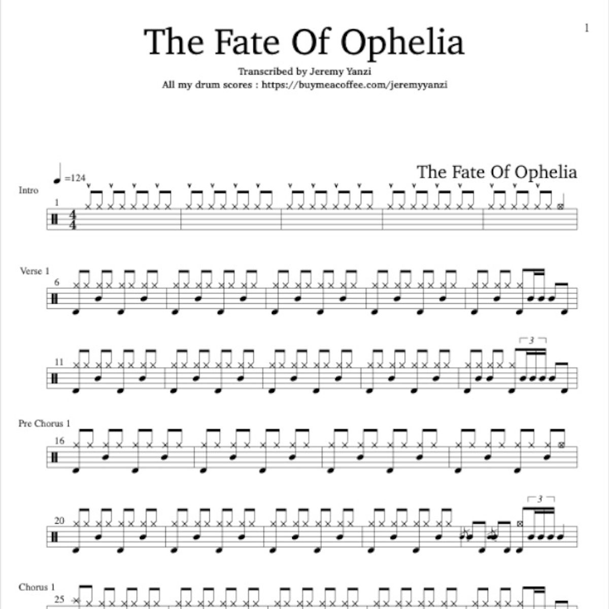 Taylor Swift - The Fate Of Ophelia