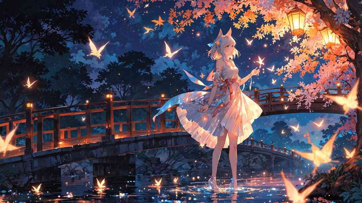[Wallpaper] Cherry Blossoms Glow
