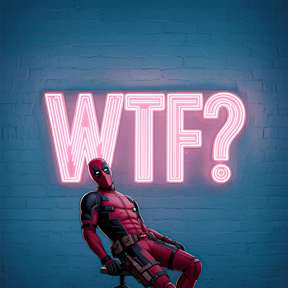 Deadpool chilling