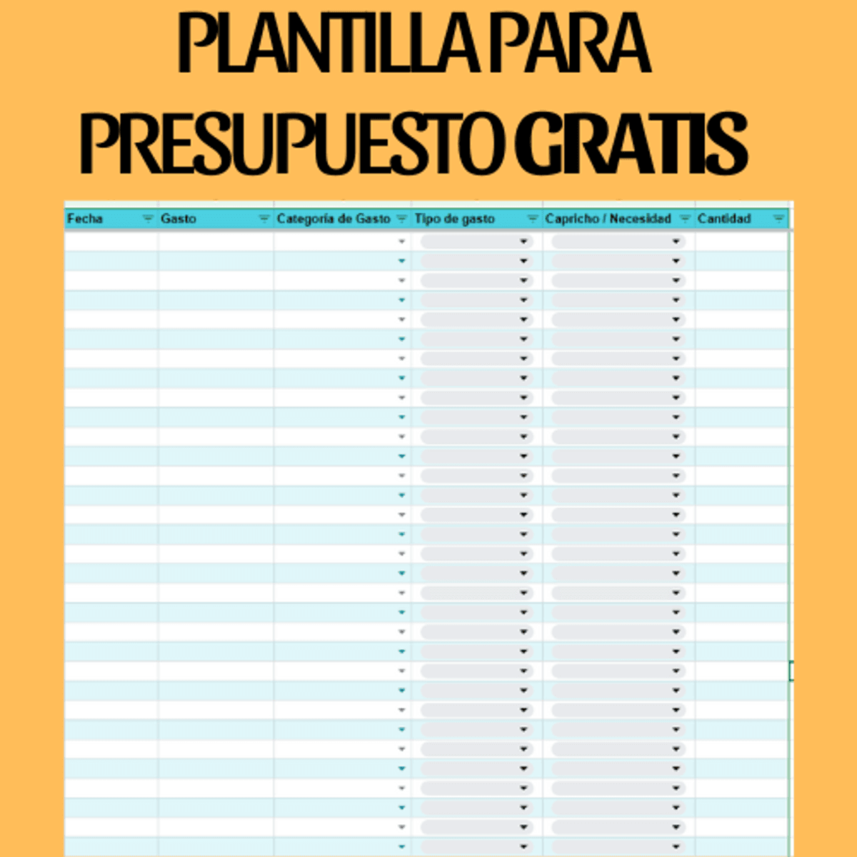 Plantilla para Presupuesto