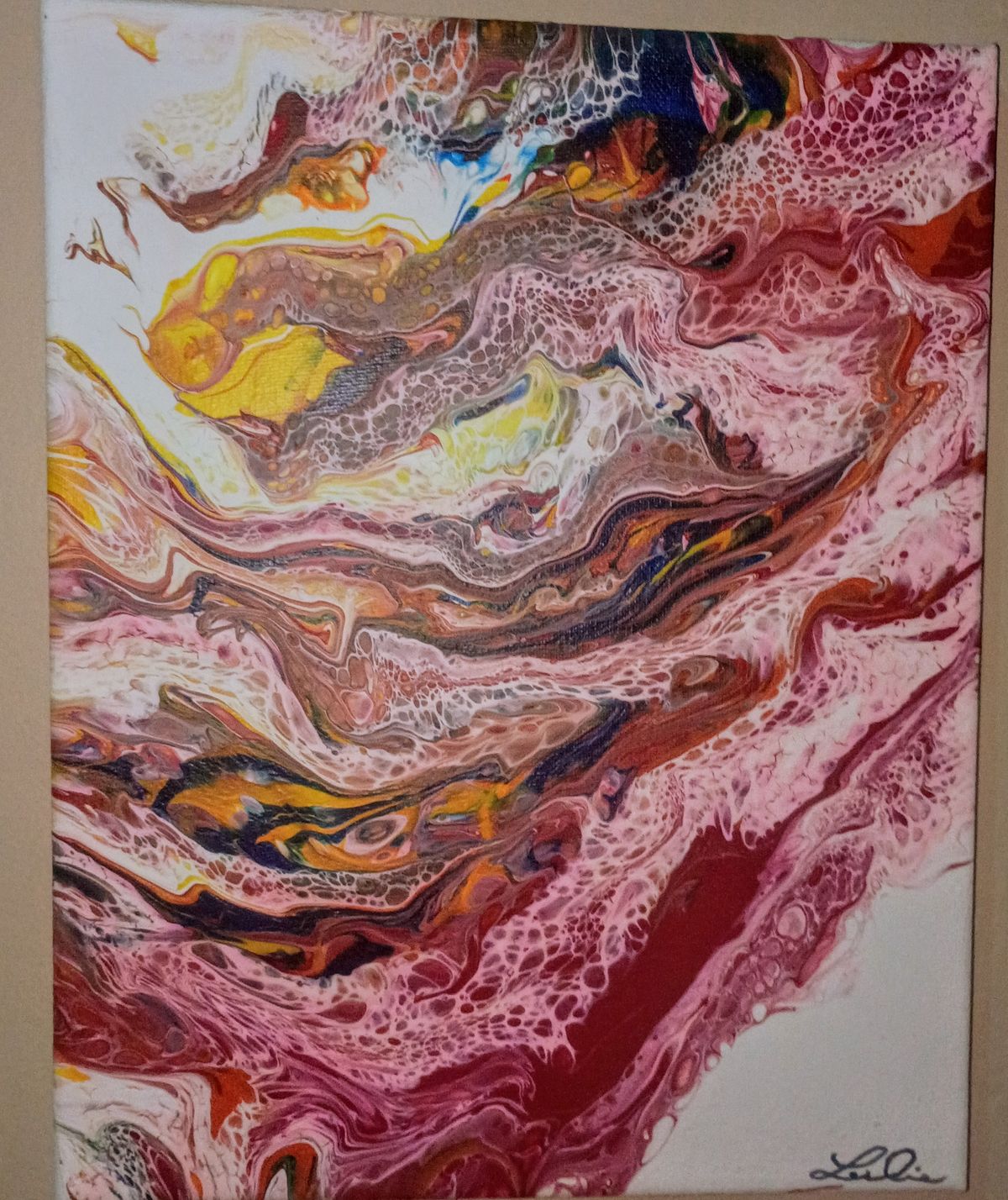 Fluid Art Painting