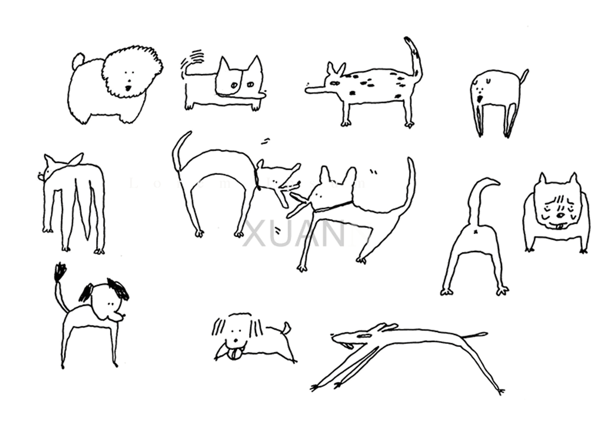 Dog Park Postcard
