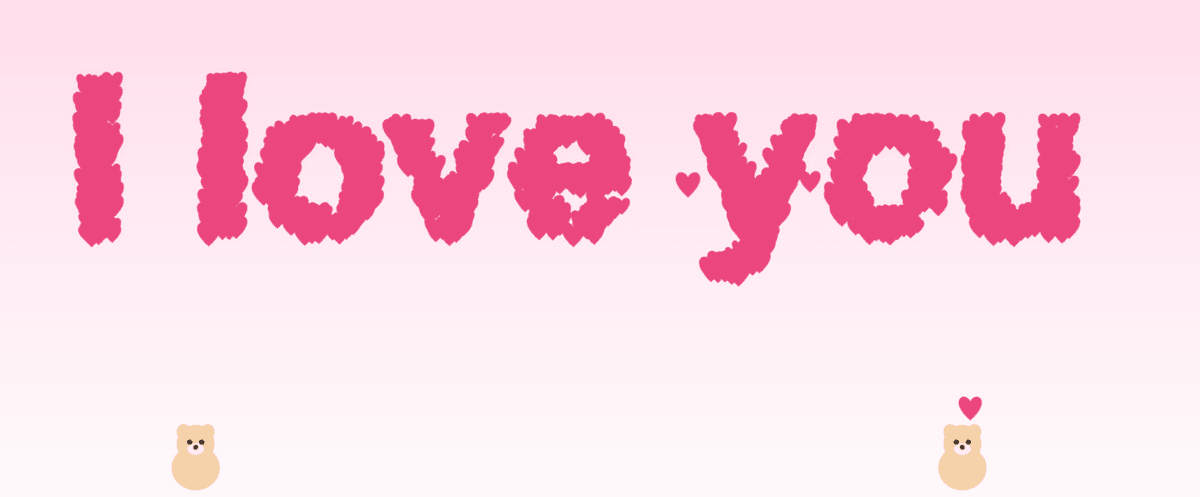 I love you HTML-CSS-JS Bears
