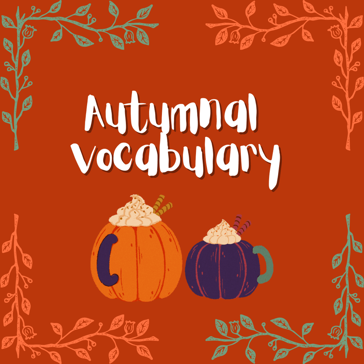 Autumnal Food & Drink Vocabulary