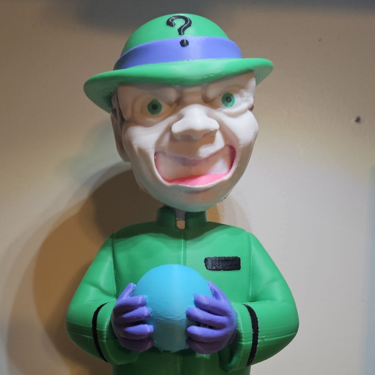 Riddler Bobblehead from Batman Forever.