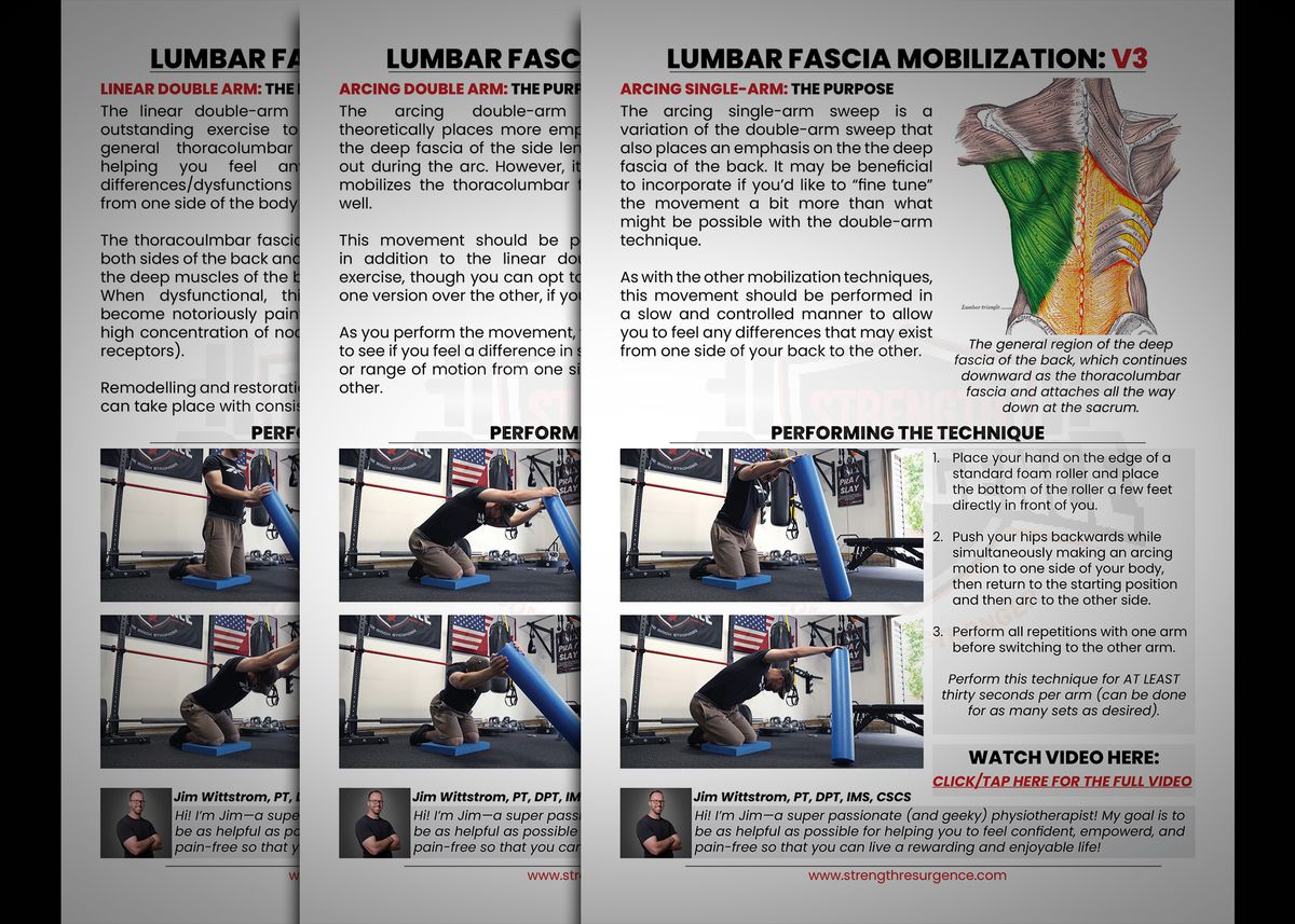 Thoracolumbar Mobilization Handout