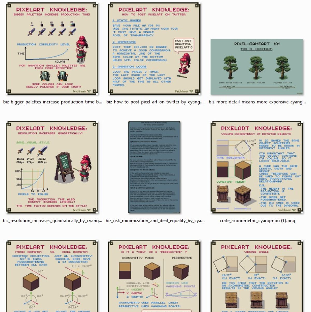 Deep PIXEL ART SKILL TUTORIAL PACK