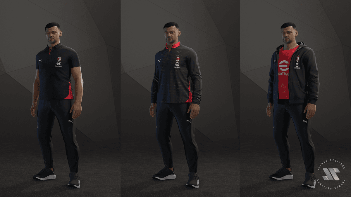 AC Milan Manager Kit 25/26 - FC25