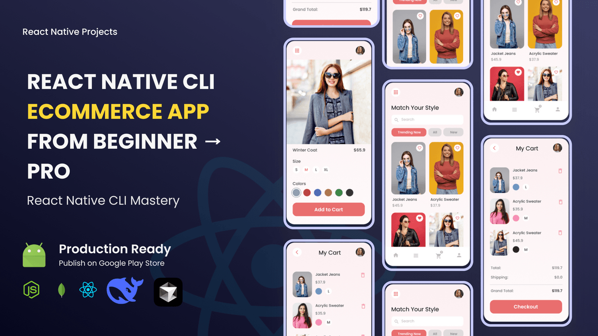 React Native Ecommerce App Guide + Source Code - Buymeacoffee