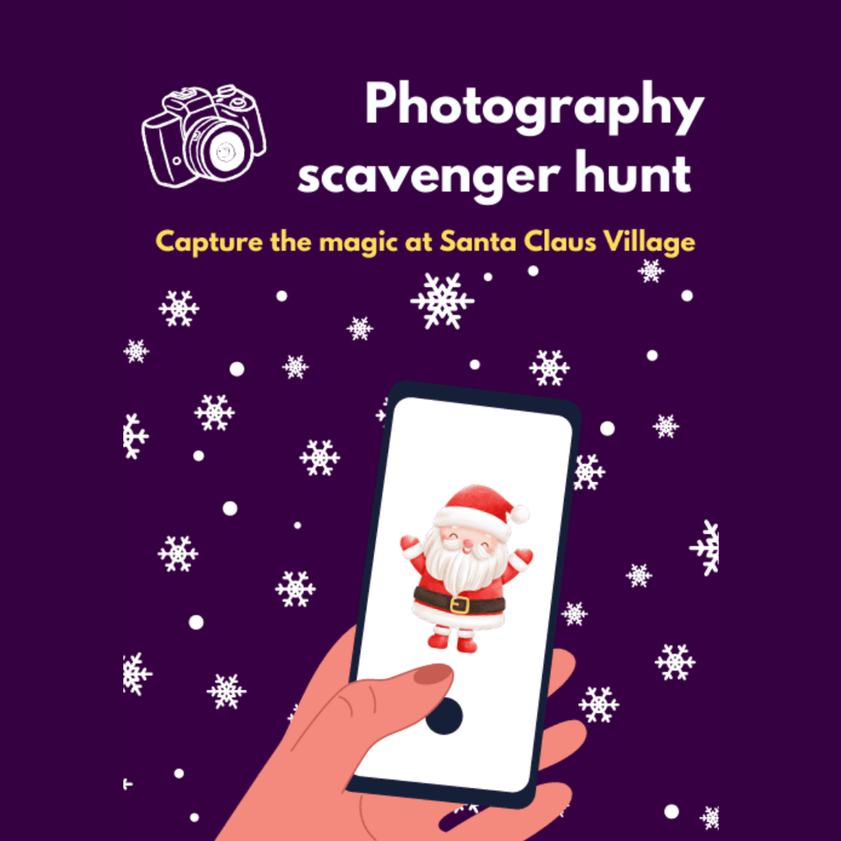 Photography Scavenger Hunt Santa Claus Village