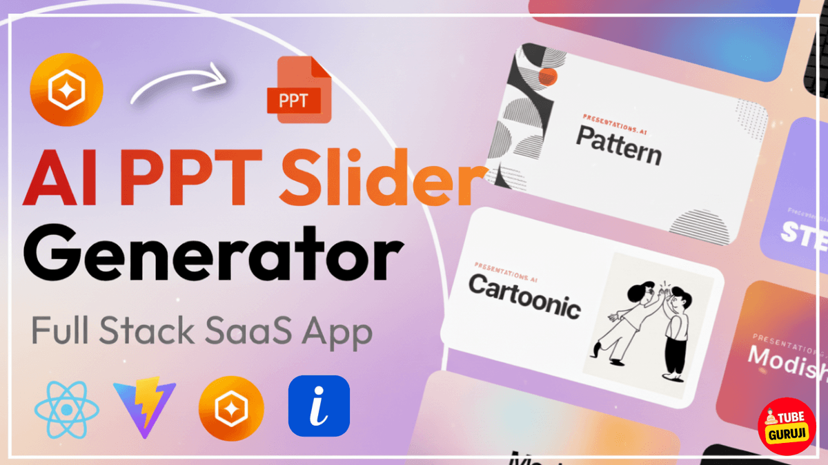 Build & Deploy AI PPT Slider Generator App using React, Vite, Genkit ...