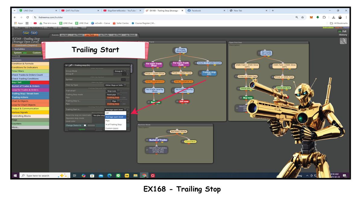 EX168 - Trailing Stop