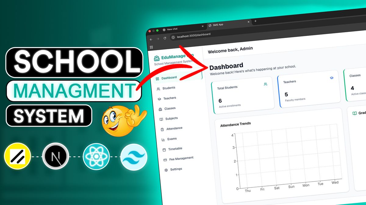 Advanced School Management System 🎓 EduSmart – Advanced School Management System - Buymeacoffee