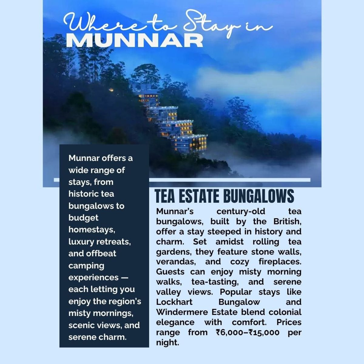 Munnar Travel Guide