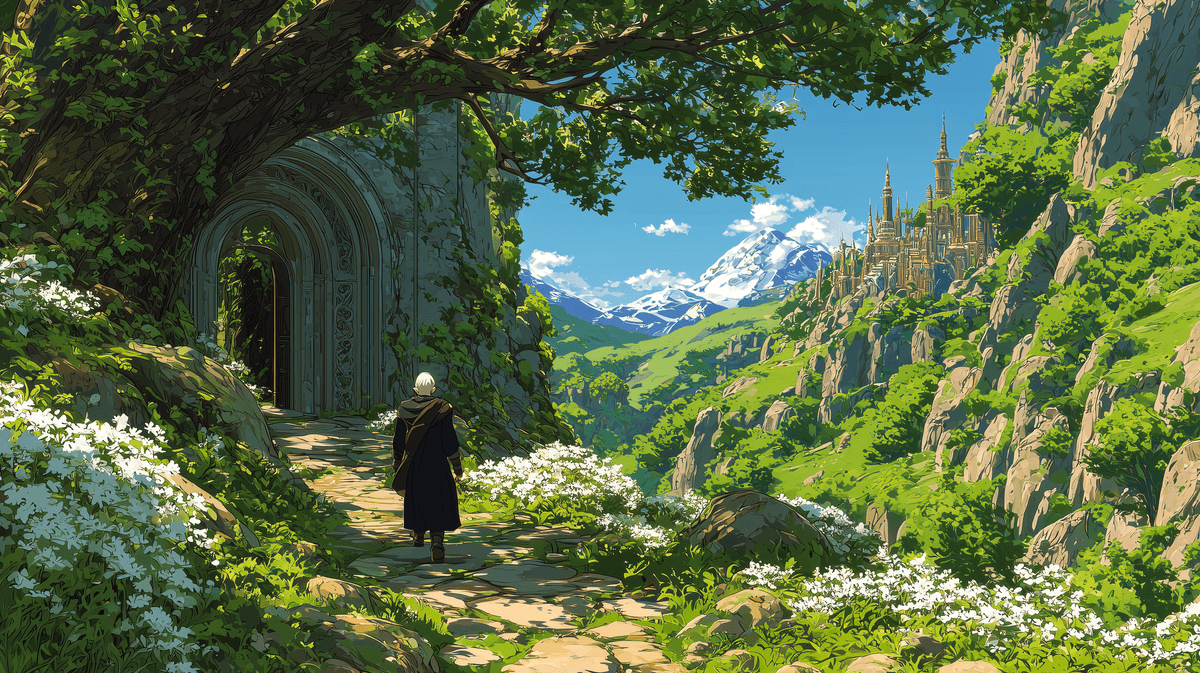 [Wallpaper] Secret Garden Path