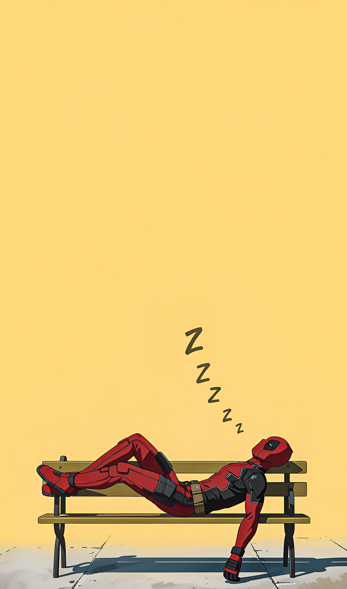 Deadpool chilling