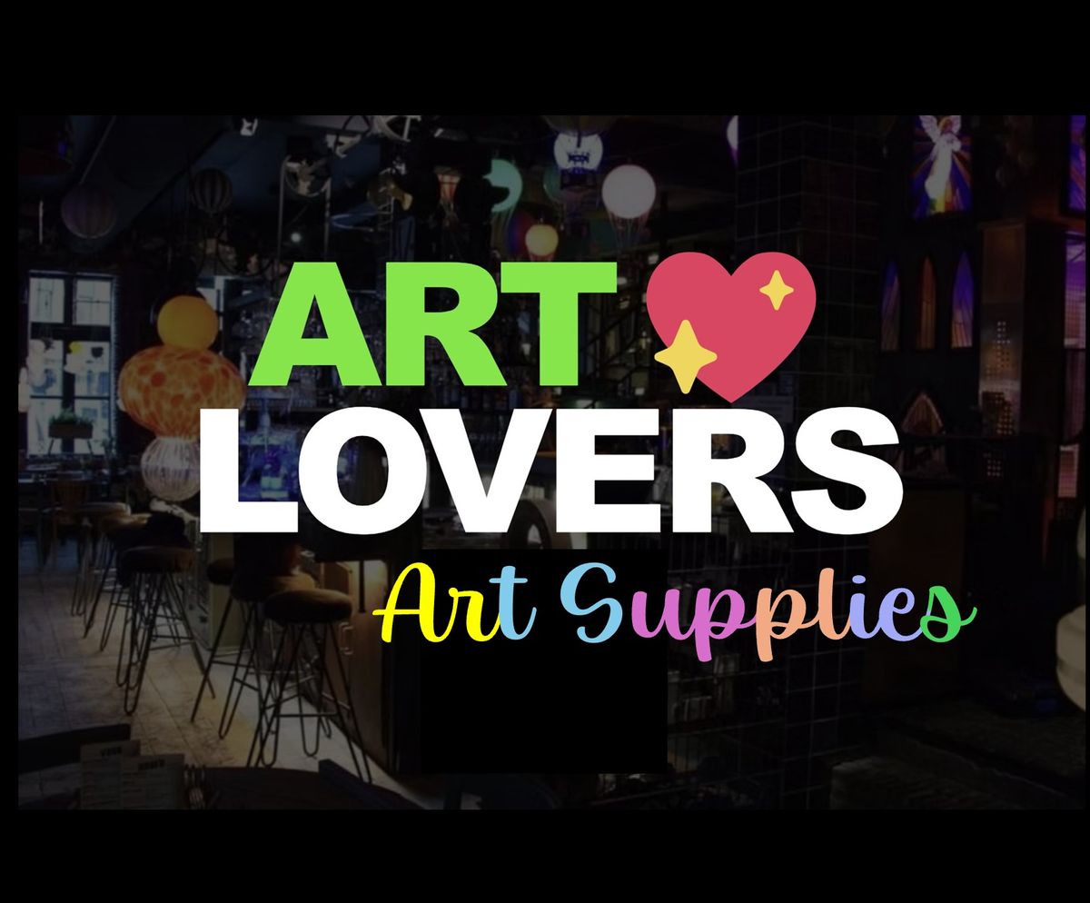Borrow Art Supplies for our Drawing Cafes