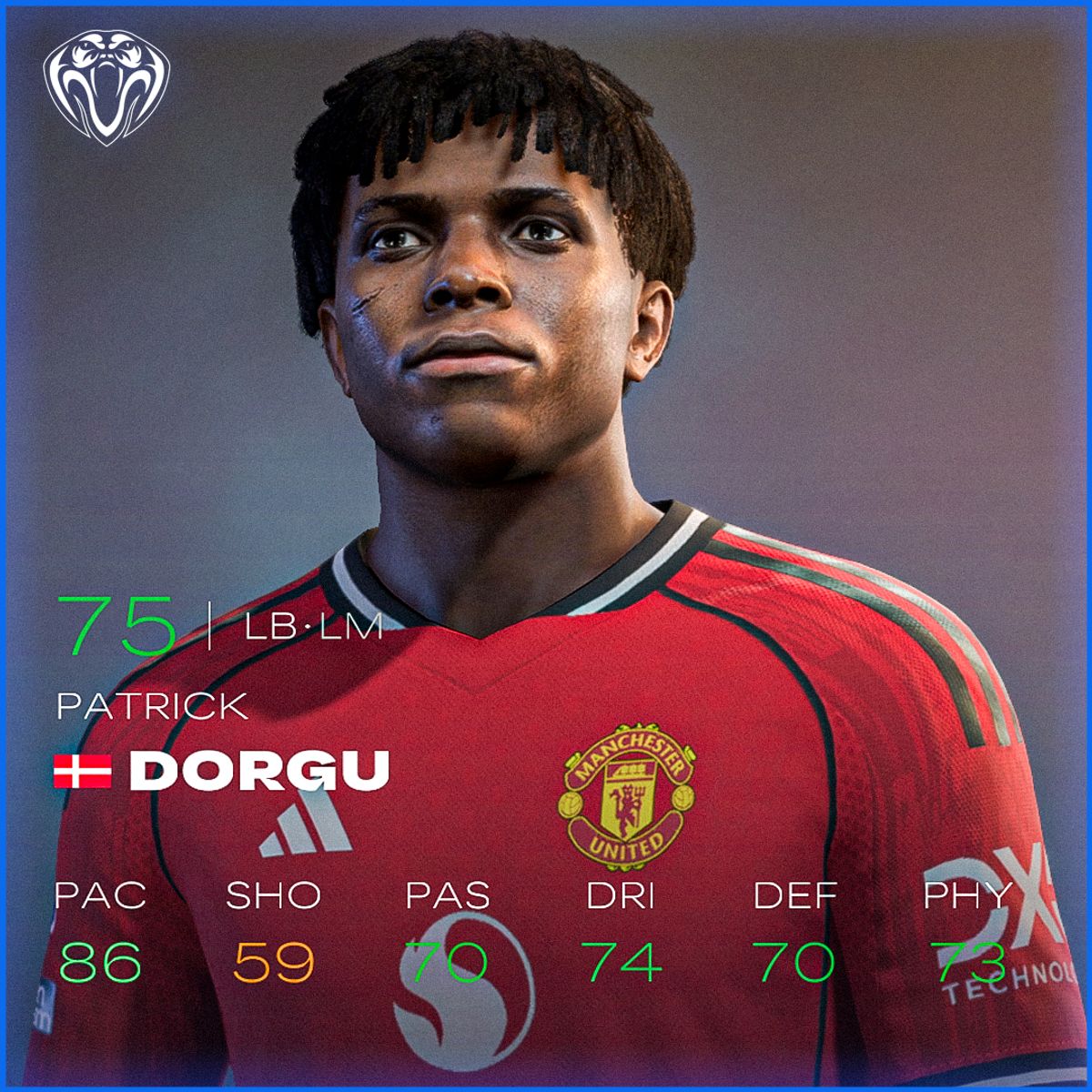 Patrick Dorgu Face For FC26