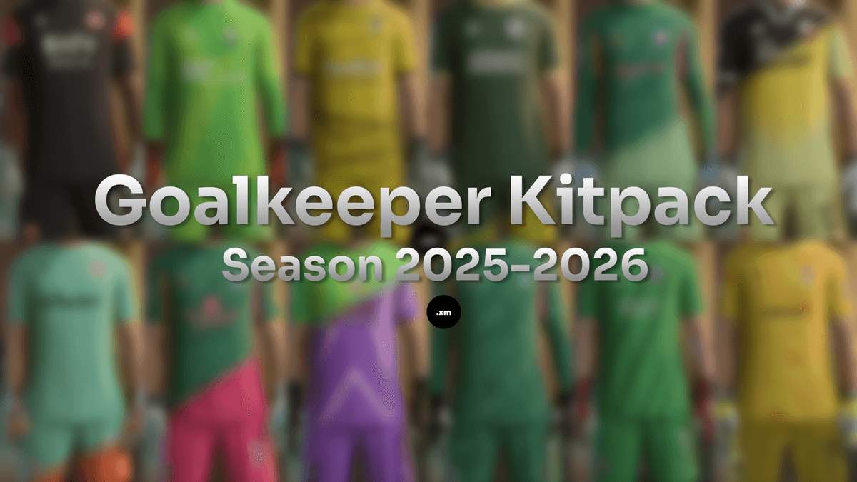 Goalkeeper Kitpack 25/26 AIO For FC26 (v1.6.6)
