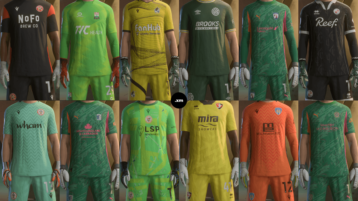 Goalkeeper Kitpack 25/26 AIO For FC26 (v1.6.6)