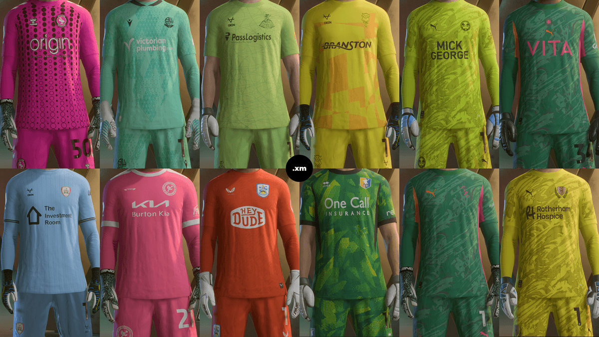 Goalkeeper Kitpack 25/26 AIO For FC26 (v1.6.6)