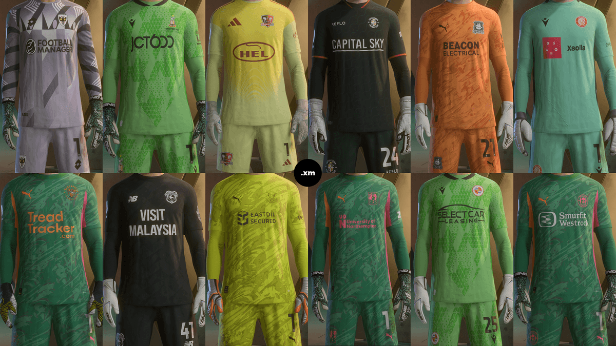 Goalkeeper Kitpack 25/26 AIO For FC26 (v1.6.6)