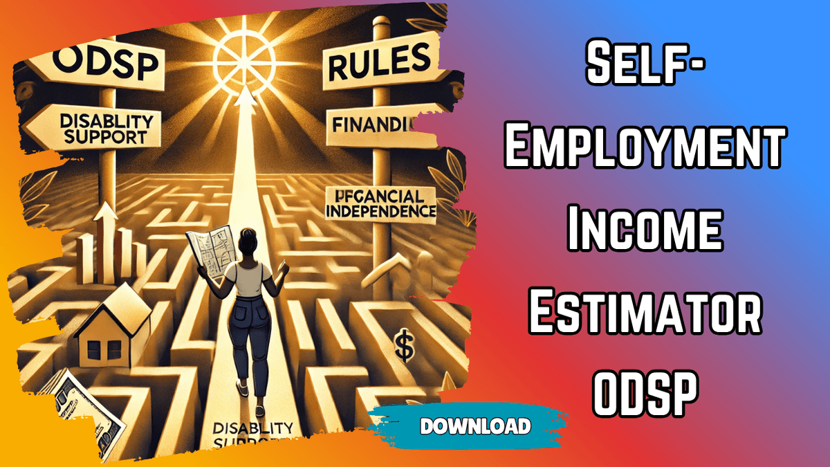 ODSP Self-Employment Net Income Calculator Estimator (2026 Edition)