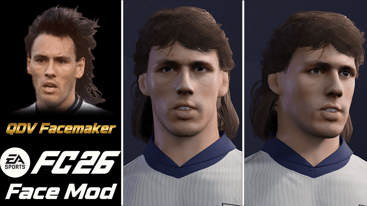 [CLASSIC] Mark Hateley Face Mod - [FC 25/26]