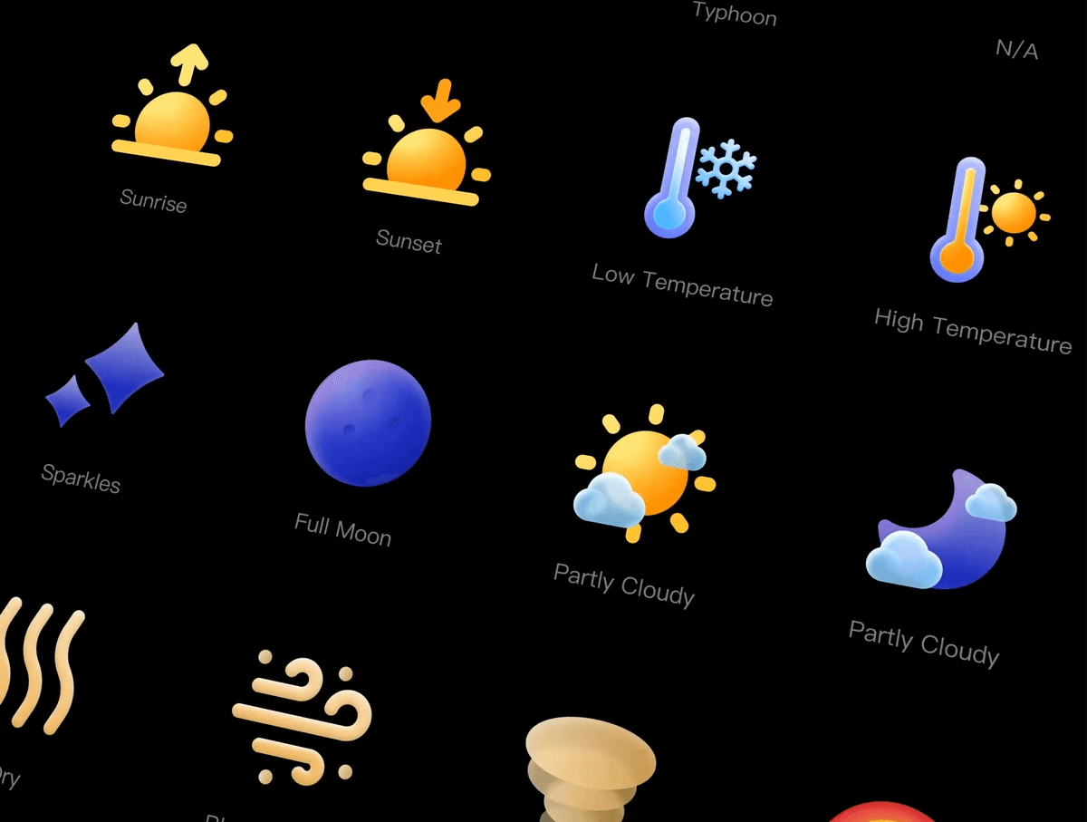 Weather Icons Packs