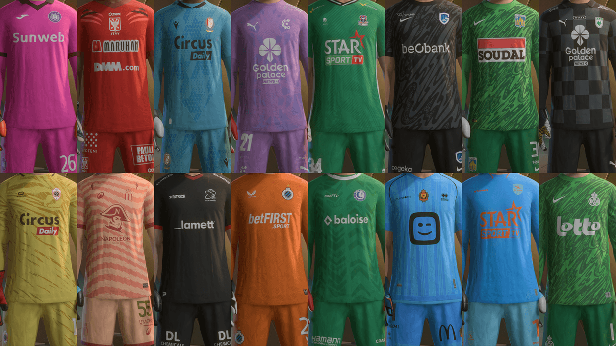 Goalkeeper Kitpack 25/26 AIO For FC26 (v1.6.6)