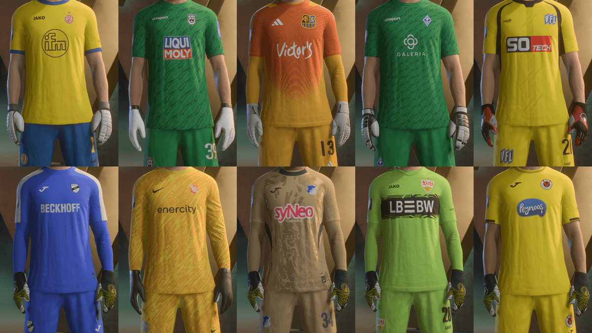 Goalkeeper Kitpack 25/26 AIO For FC26 (v1.6.6)