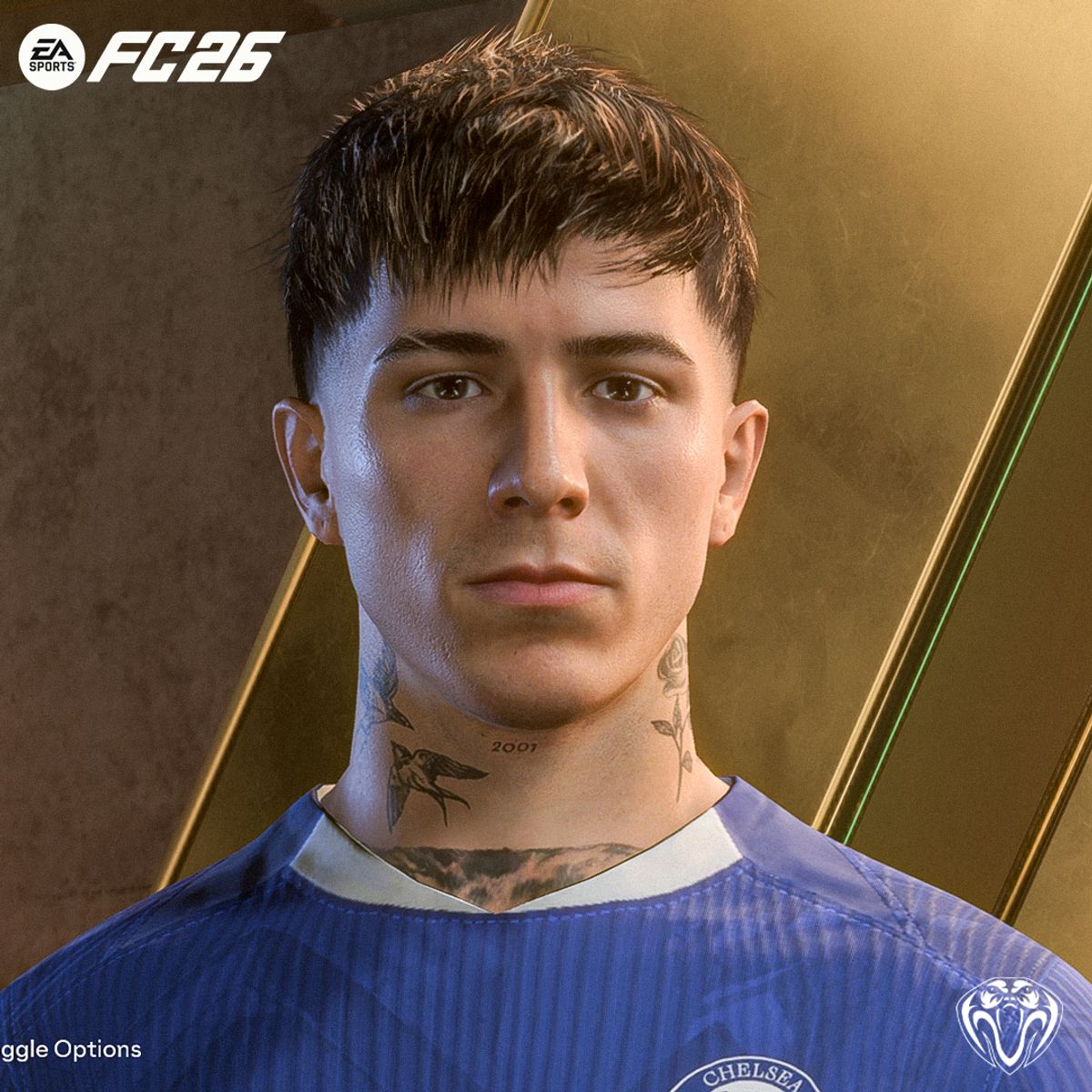 Enzo Fernández v3 Face For FC26