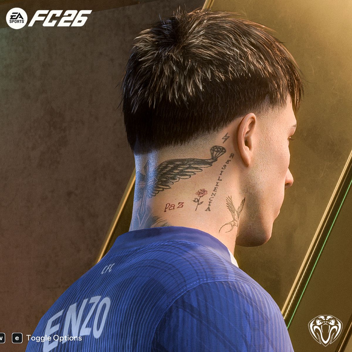 Enzo Fernández v3 Face For FC26