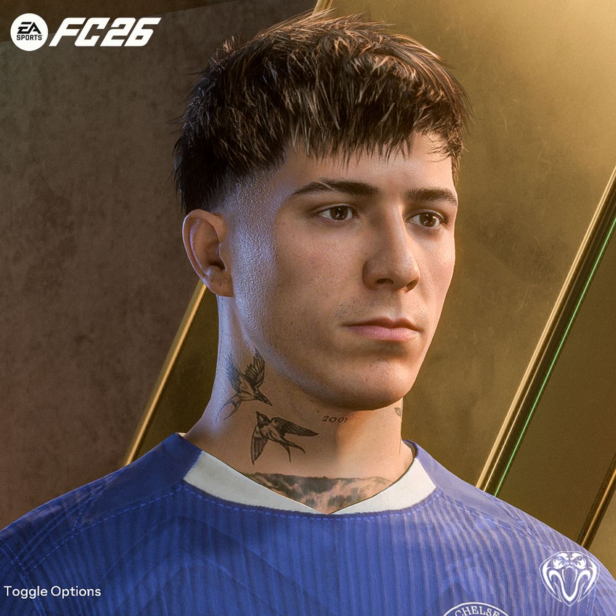 Enzo Fernández v3 Face For FC26