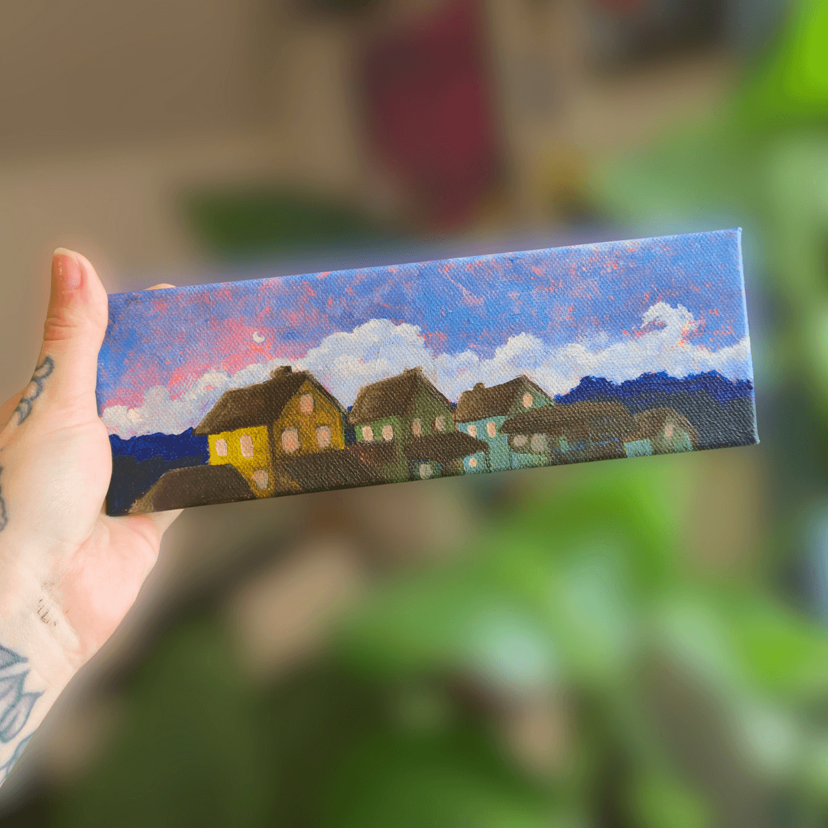Dusk on South 6th Street