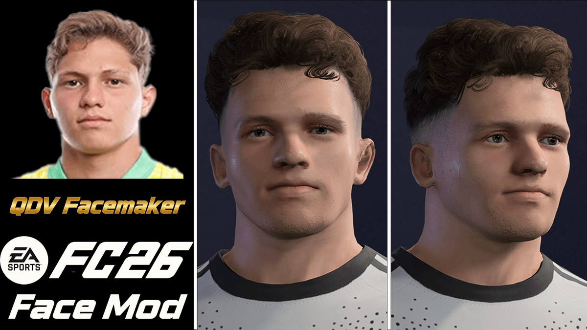 [NEW] Dell (Wendeson Santos de Melo) Face Mod - [FC 24/25/26][FIFA 23]