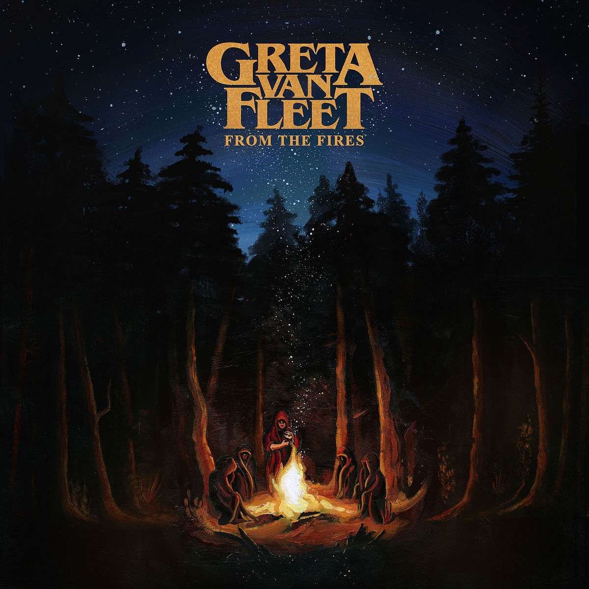 Greta Van Fleet - From the Fires Custom Album Cover [4K]