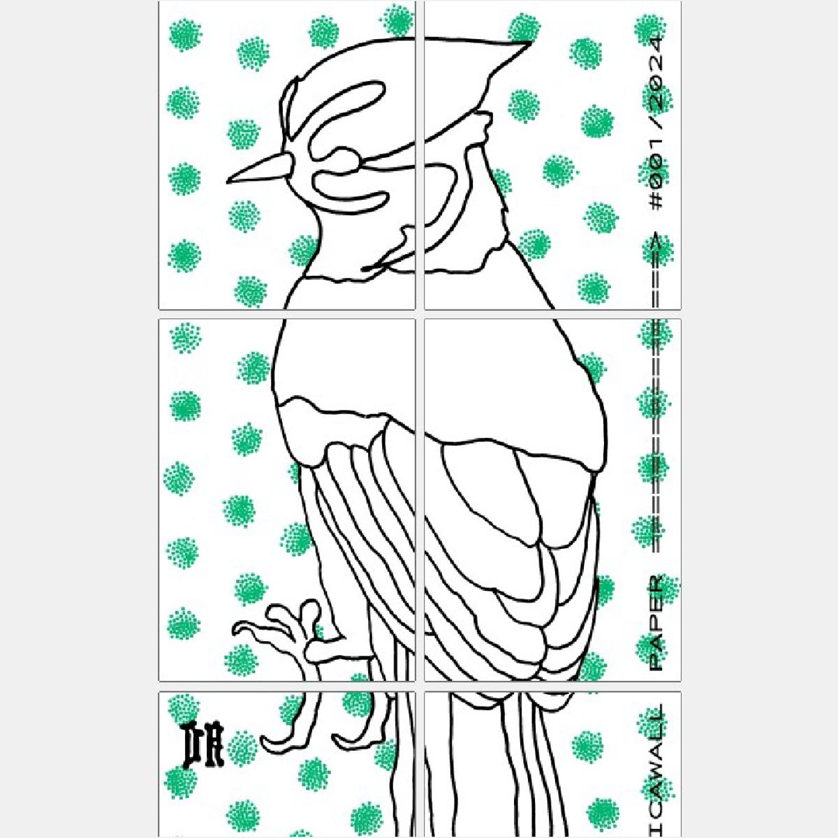 DIY-WALLPAPER #1/24—‘The Big Bird’