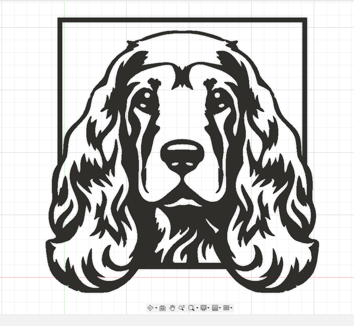 Cocker Dog Wall Art 2